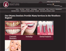 Tablet Screenshot of hollandcrossdental.com